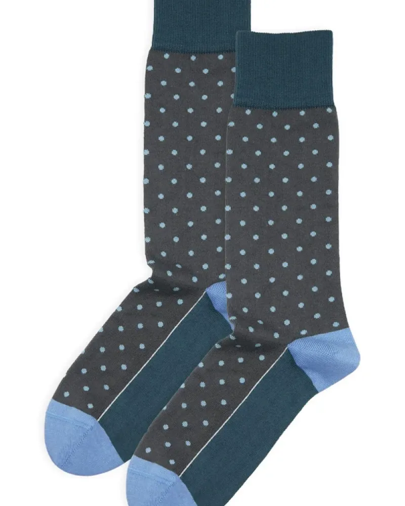 Мъжки чорапи PIN POLKA Urban Grey