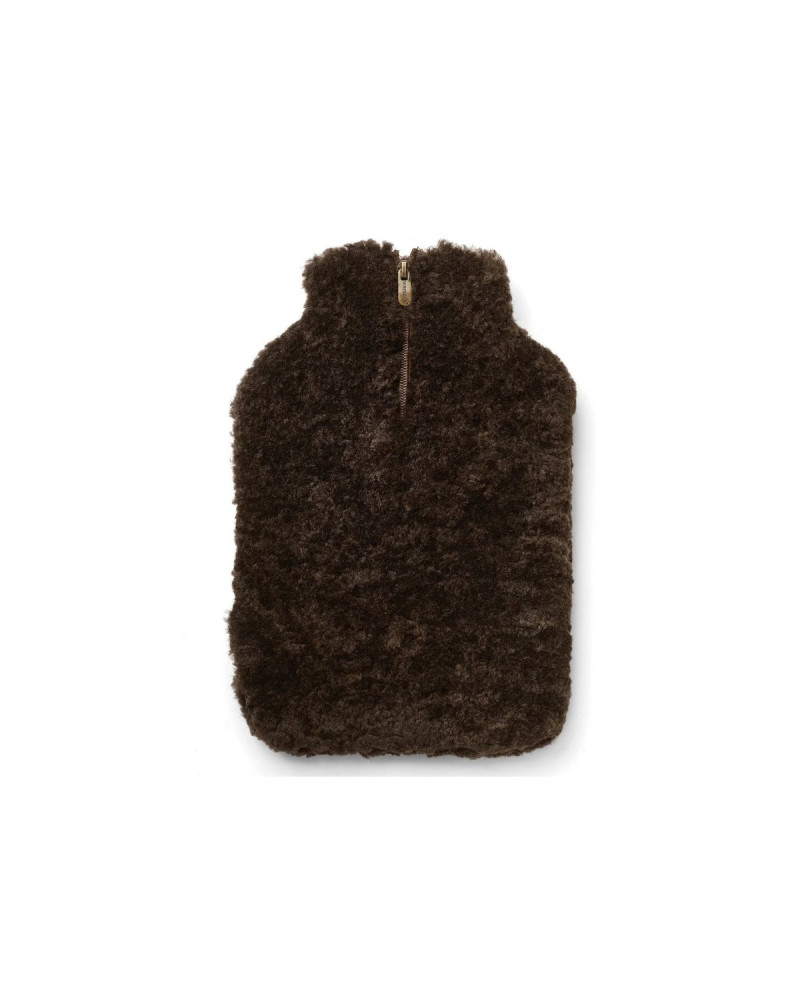 Калъф за бутилка за топла вода KERRI Dark Brown