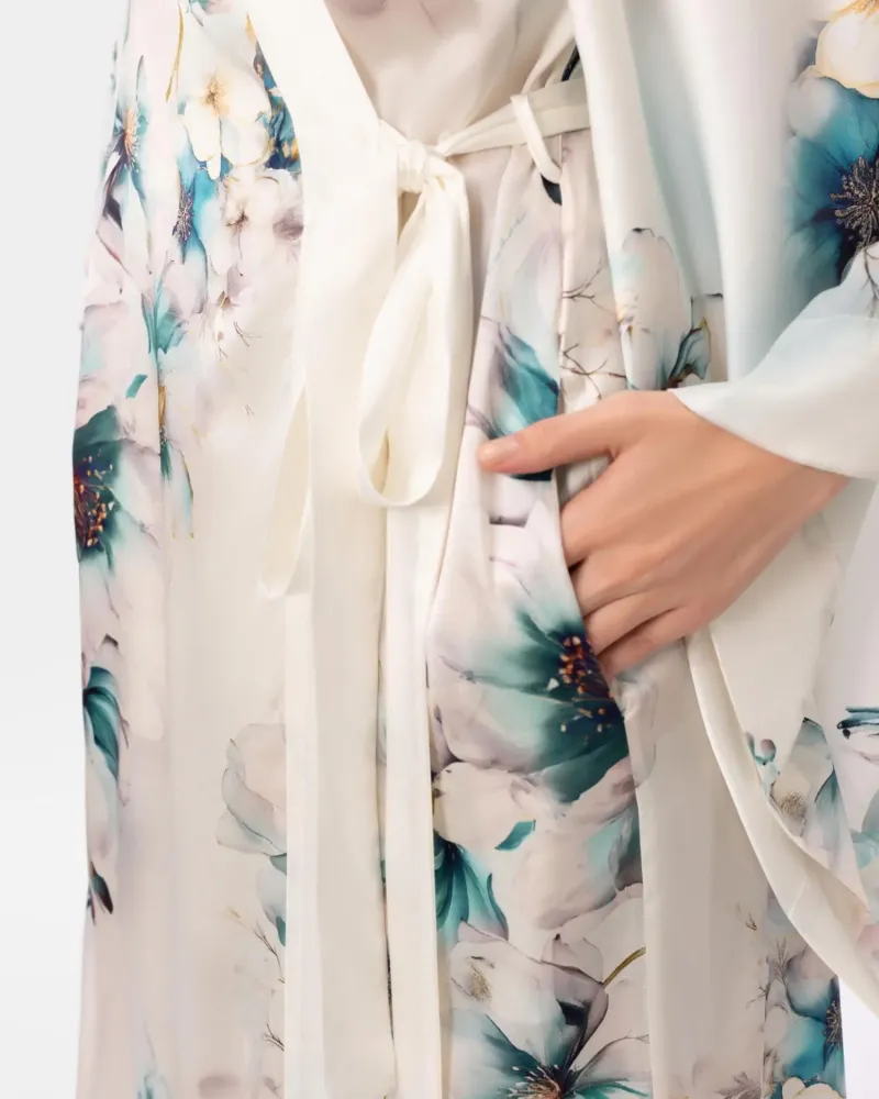 Копринено кимоно Florelle