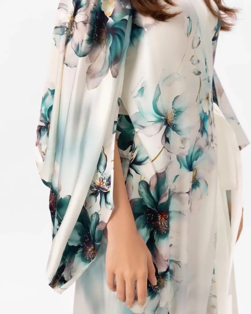 Копринено кимоно Florelle