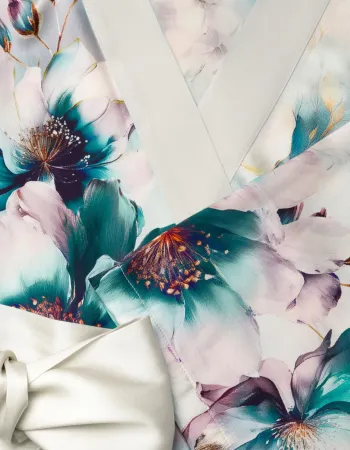 Копринено кимоно Florelle