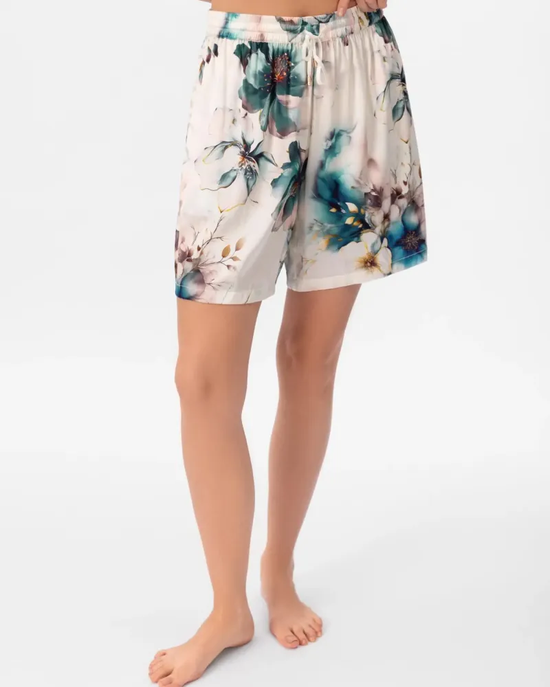 Къси копринени панталони Florelle