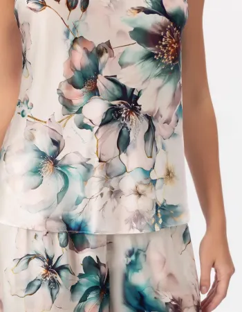 Копринен топ Florelle