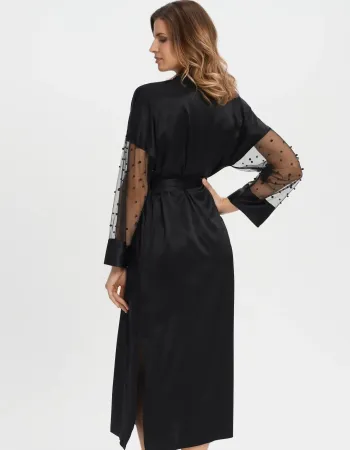 Копринено кимоно с перли Blackwood Rose Копринено кимоно с перли Blackwood Rose