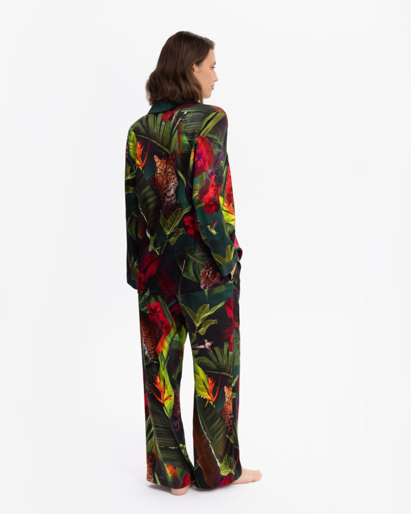 Копринена блуза Hidden Oasis