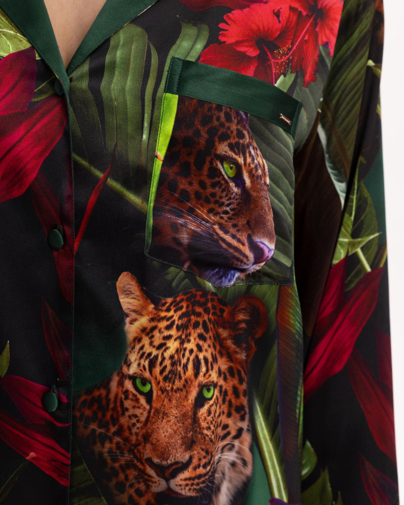 Копринена блуза Hidden Oasis