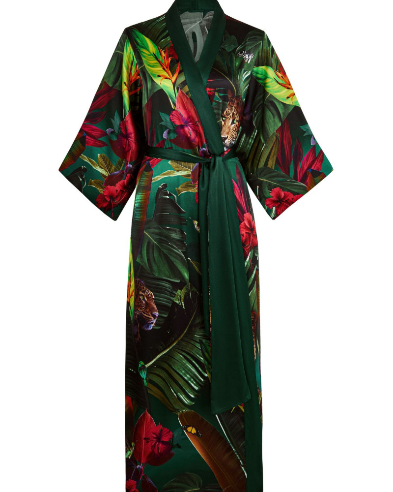 Копринено кимоно Hidden Oasis