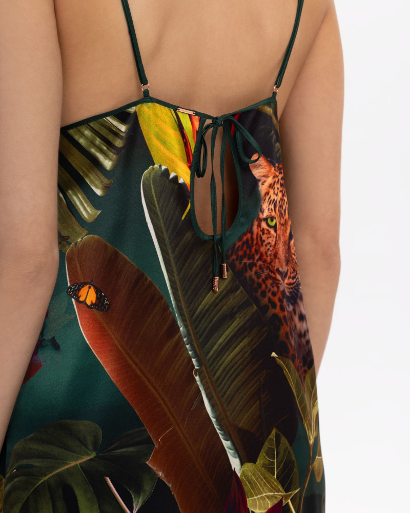 Копринена нощница Hidden Oasis