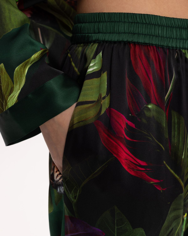 Копринен панталон Hidden Oasis