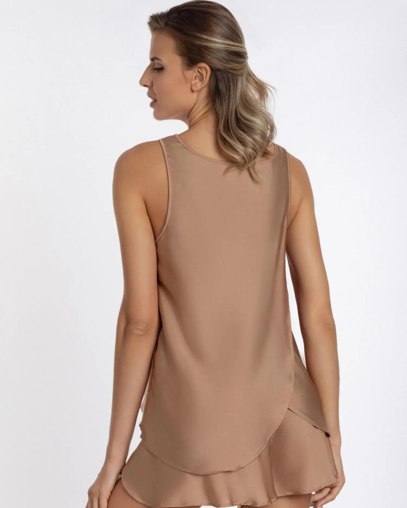 Дамски копринен топ пижама Intrigue