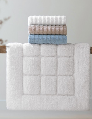 Килим за баня Heaven White