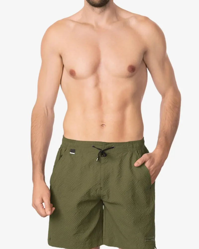 Мъжки бански в зелено City