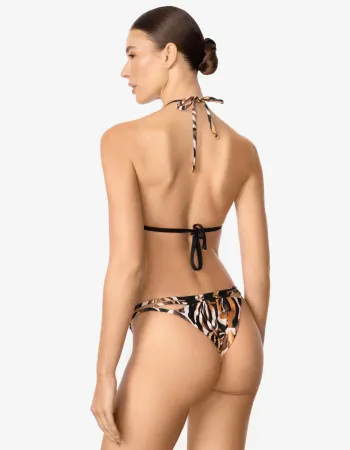 Бански горна част с триъгълни чашки EYE OF THE TIGER