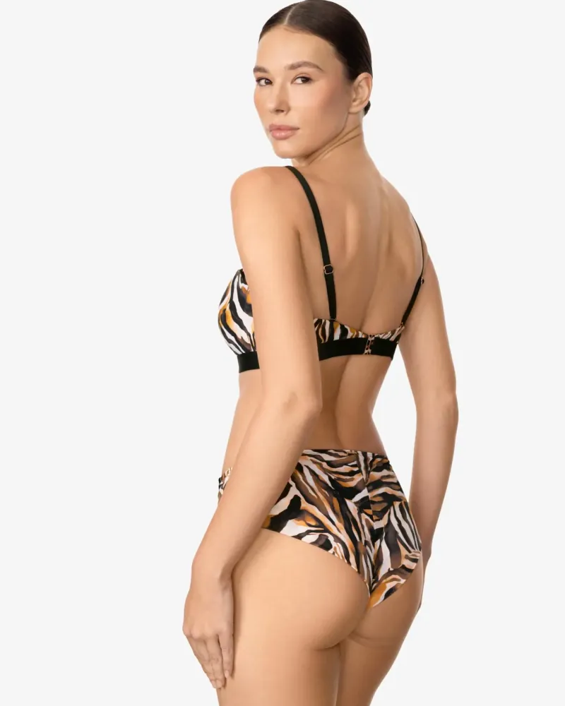 Бански горна част с банели EYE OF THE TIGER