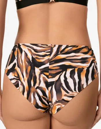 Бански долна част с висока талия EYE OF THE TIGER