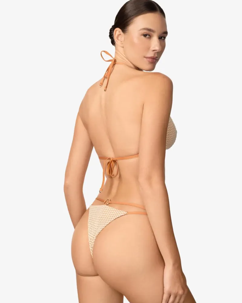 Бански горна част с триъгълни чашки AMBER