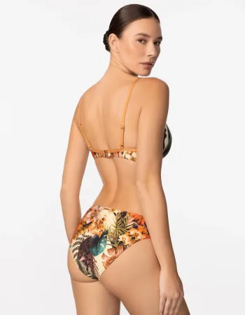 Бански горна част с банели и Push-Up ZEN GARDEN