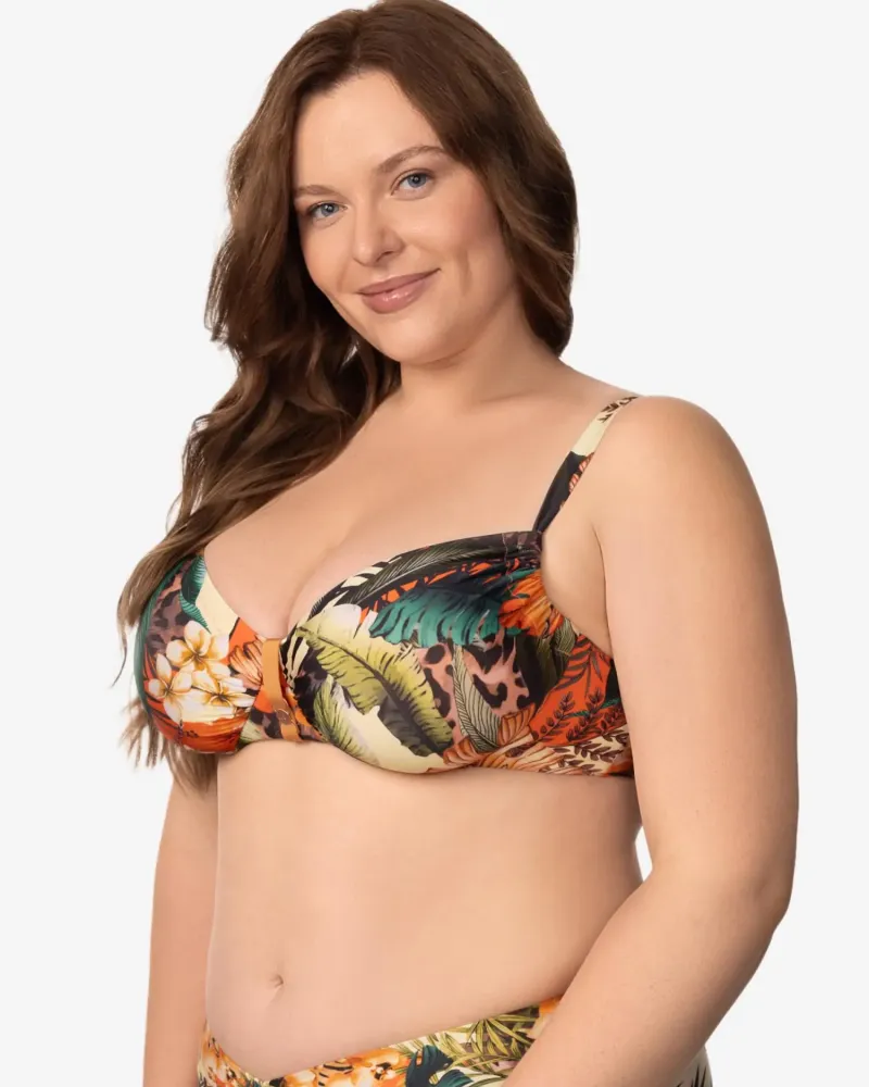 Бански горна част с банели ZEN GARDEN