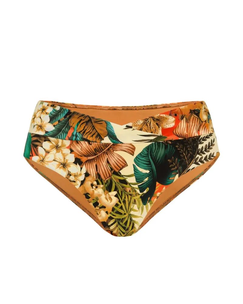 Бански долна част с висока талия ZEN GARDEN