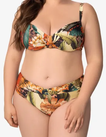 Бански долна част с висока талия ZEN GARDEN