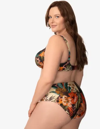 Бански долна част с висока талия ZEN GARDEN