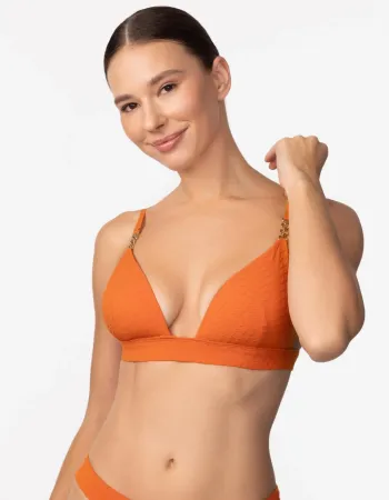 Бански горна част без банели с Push Up SENSATION