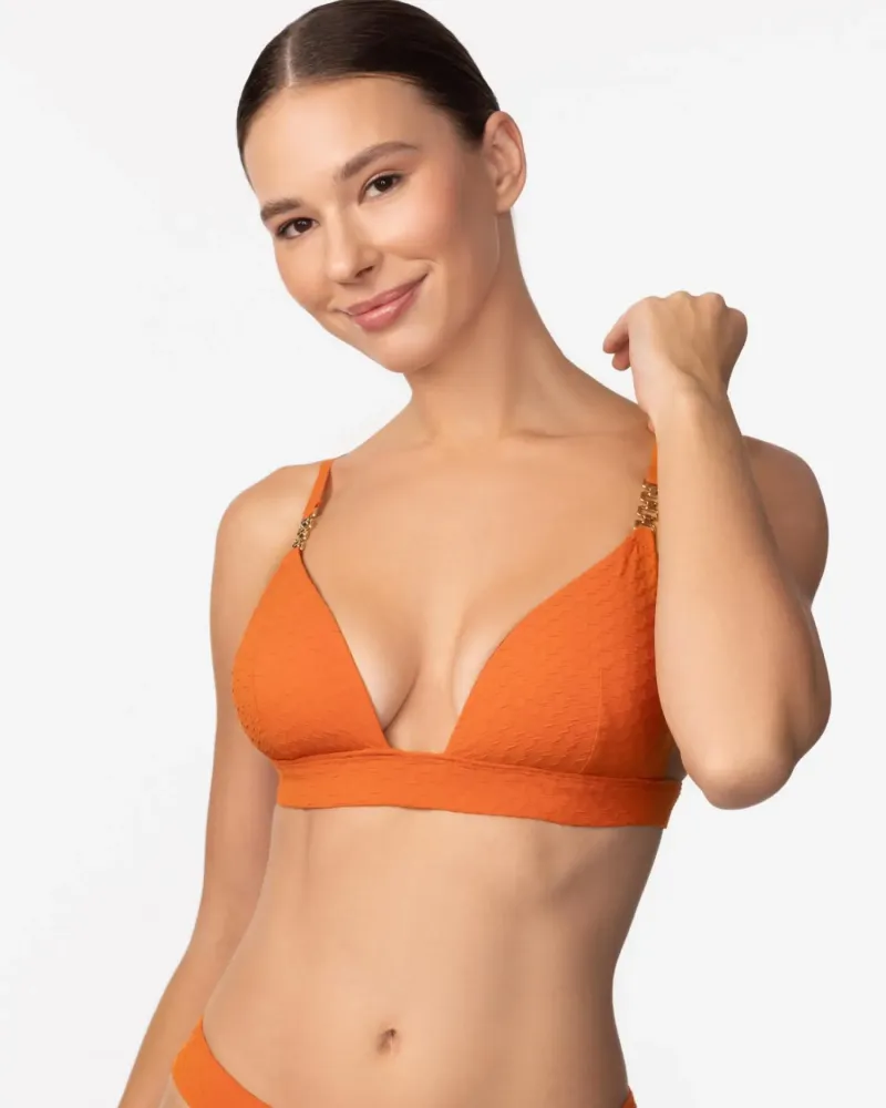 Бански горна част без банели с Push Up SENSATION