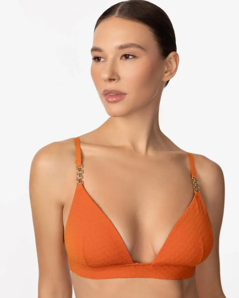 Бански горна част без банели с Push Up SENSATION