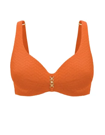 Бански горна част с банели и формовани чашки SENSATION