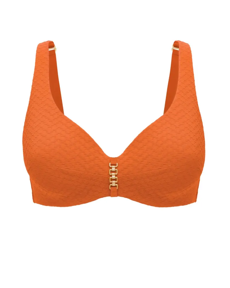 Бански горна част с банели и формовани чашки SENSATION