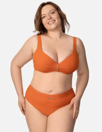 Бански горна част с банели и формовани чашки SENSATION