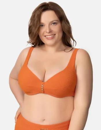 Бански горна част с банели и формовани чашки SENSATION