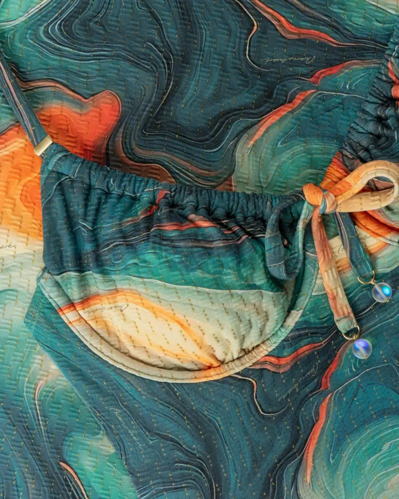 Цял бански SEA SWIRLS