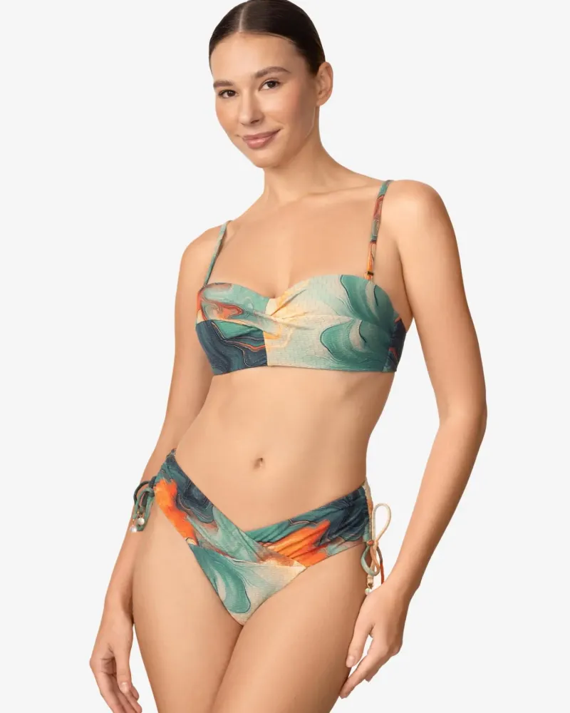 Бански долна част бразилиана със средна талия SEA SWIRLS