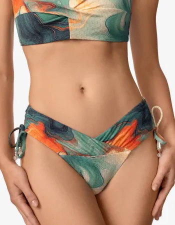 Бански долна част бразилиана със средна талия SEA SWIRLS