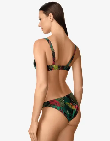 Бански горна част с меки чашки без подплънки WILD RHYTHM