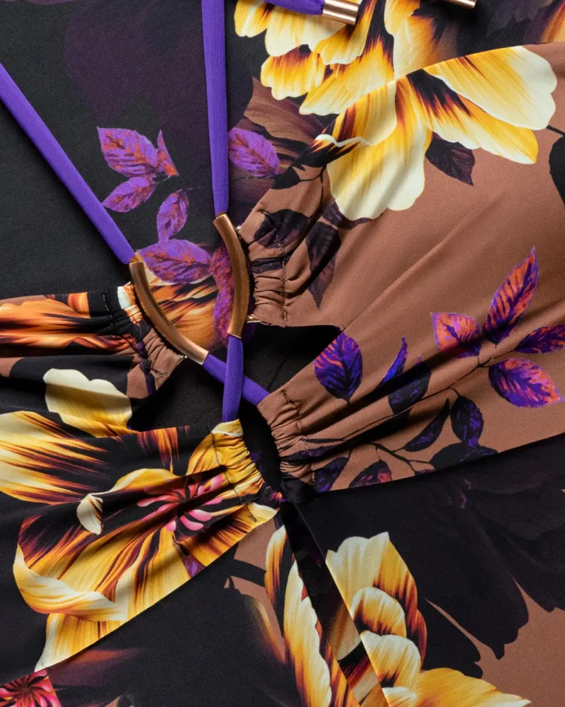 Цял бански Flower Mania