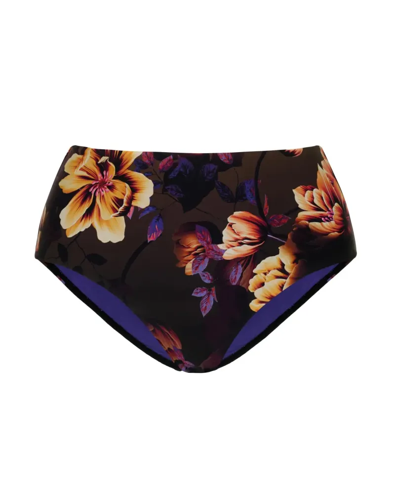 Бански долна част с висока талия  Flower Mania