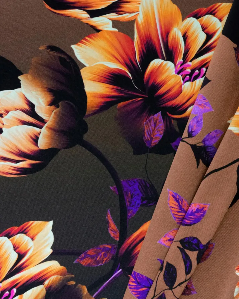 Бански долна част с висока талия  Flower Mania