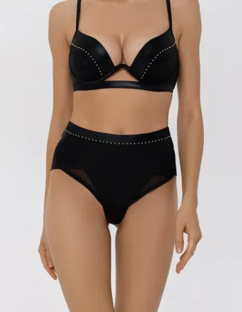 Бански долнище с висока талия Black Couture Бански долнище с висока талия Black Couture