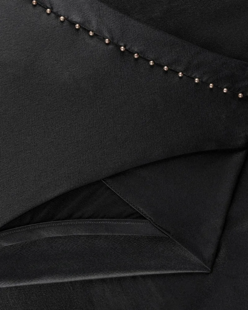 Бански долнище с висока талия Black Couture