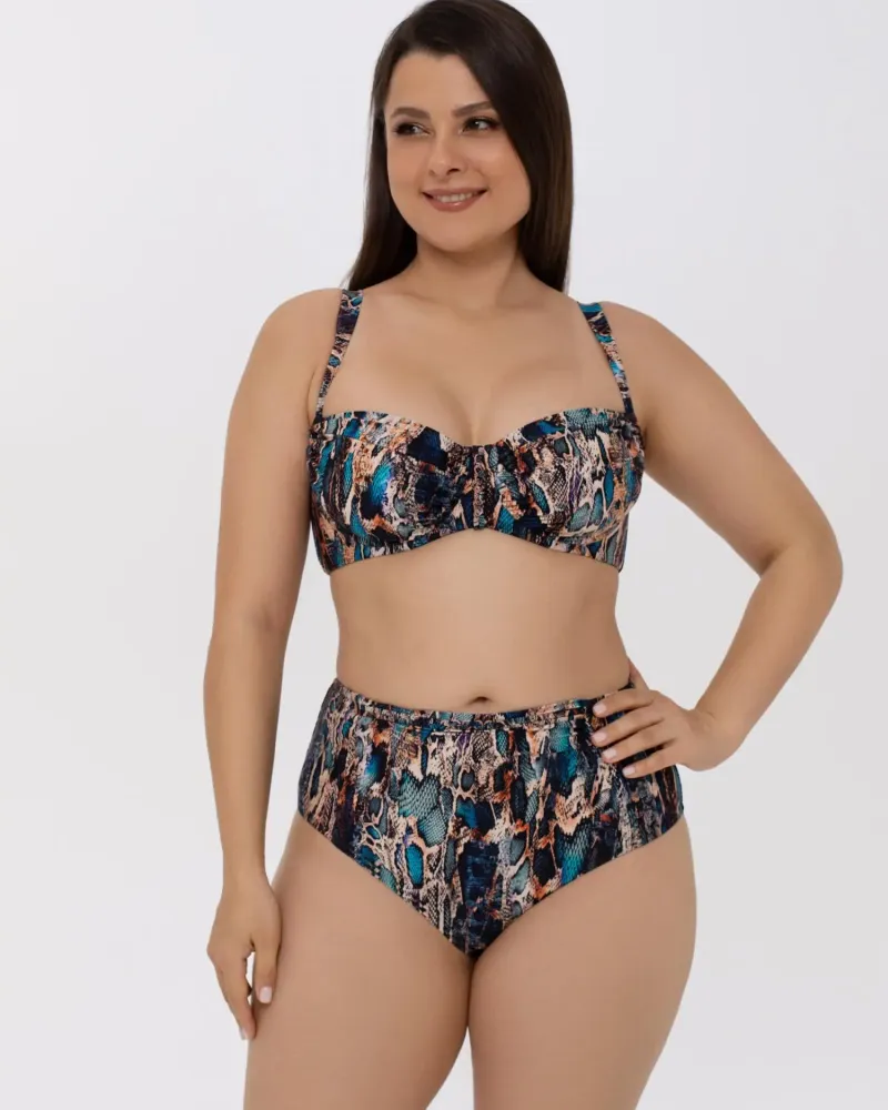 Бански долнище с висока талия Sensual Skin