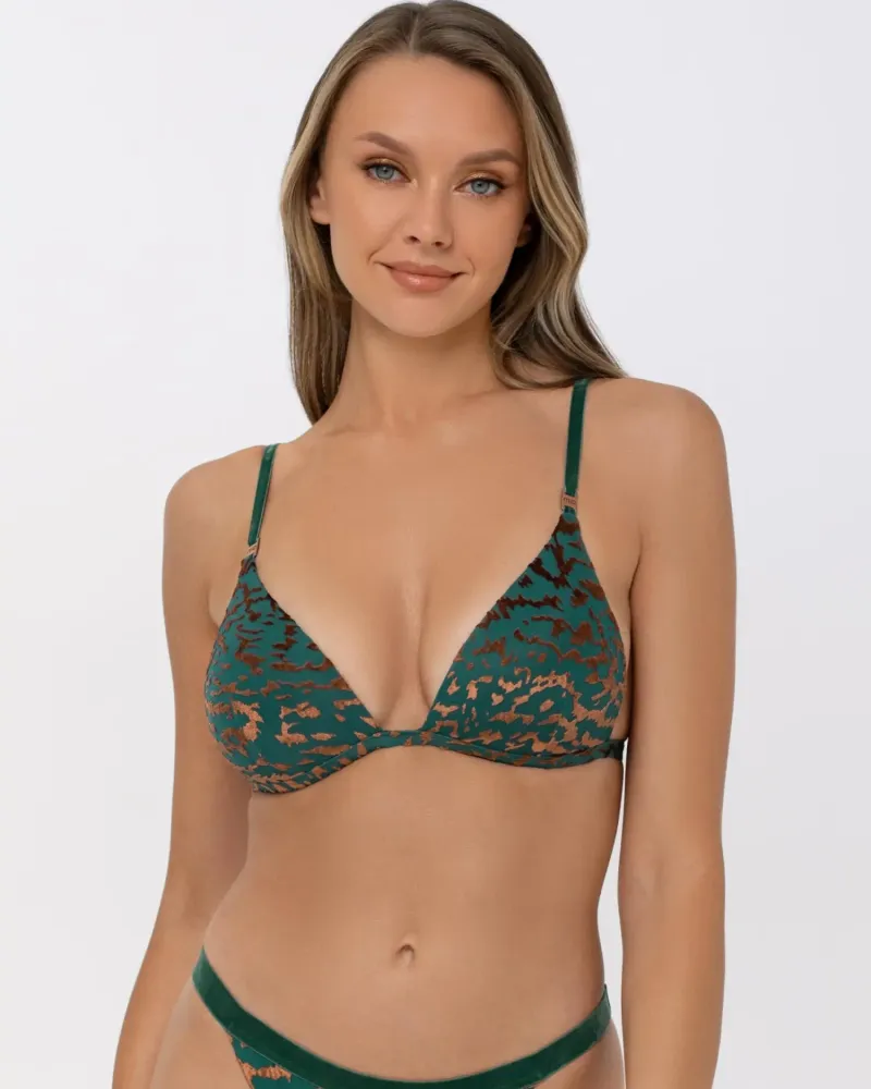 Горнище на бански с триъгални чашки Nature’s Melody