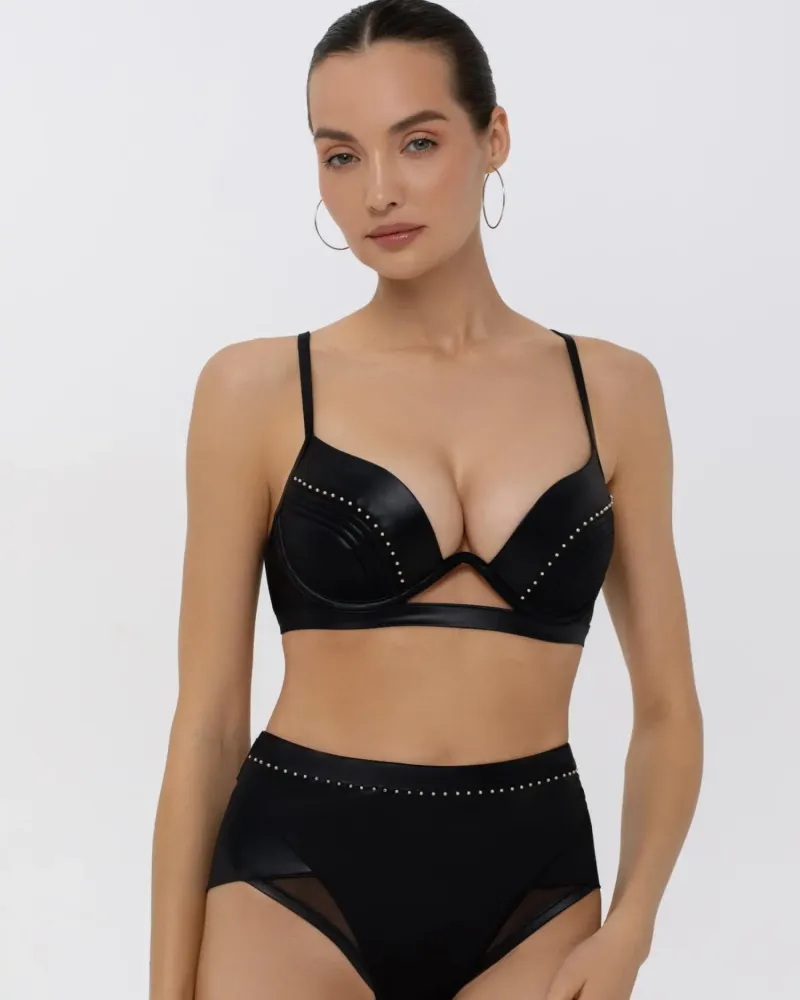 Горнище на бански с Push-Up ефект Black Couture
