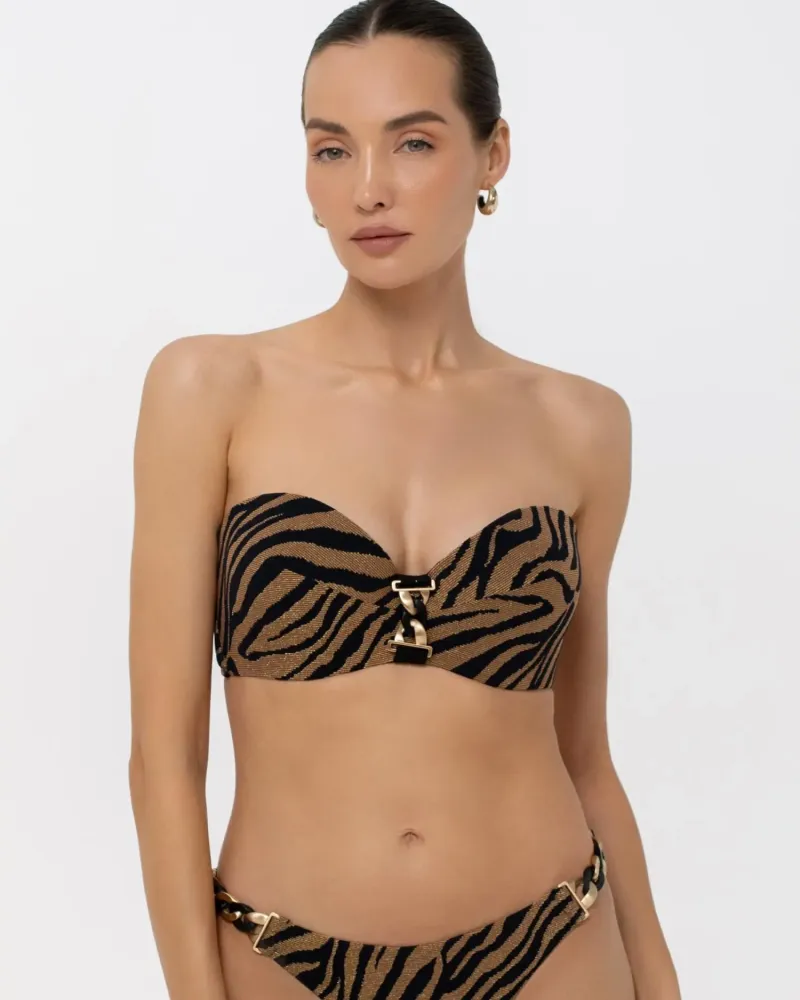 Бански горнище с банели Dark Glow