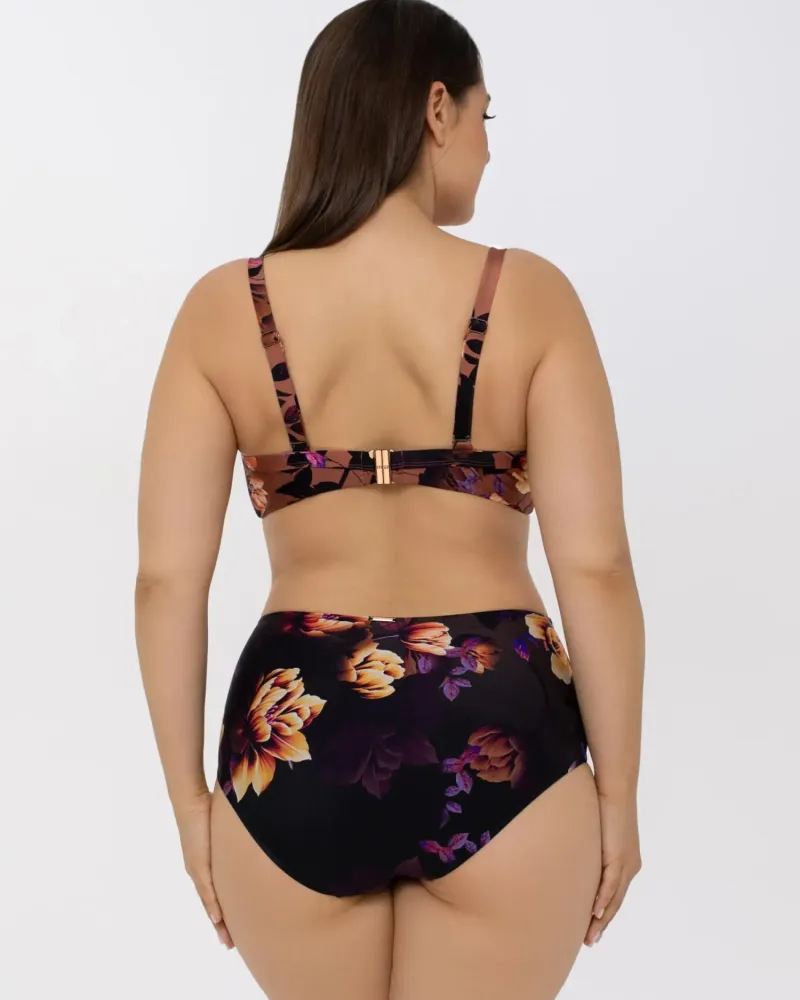 Бански горнище пълна чашка  Flower Mania