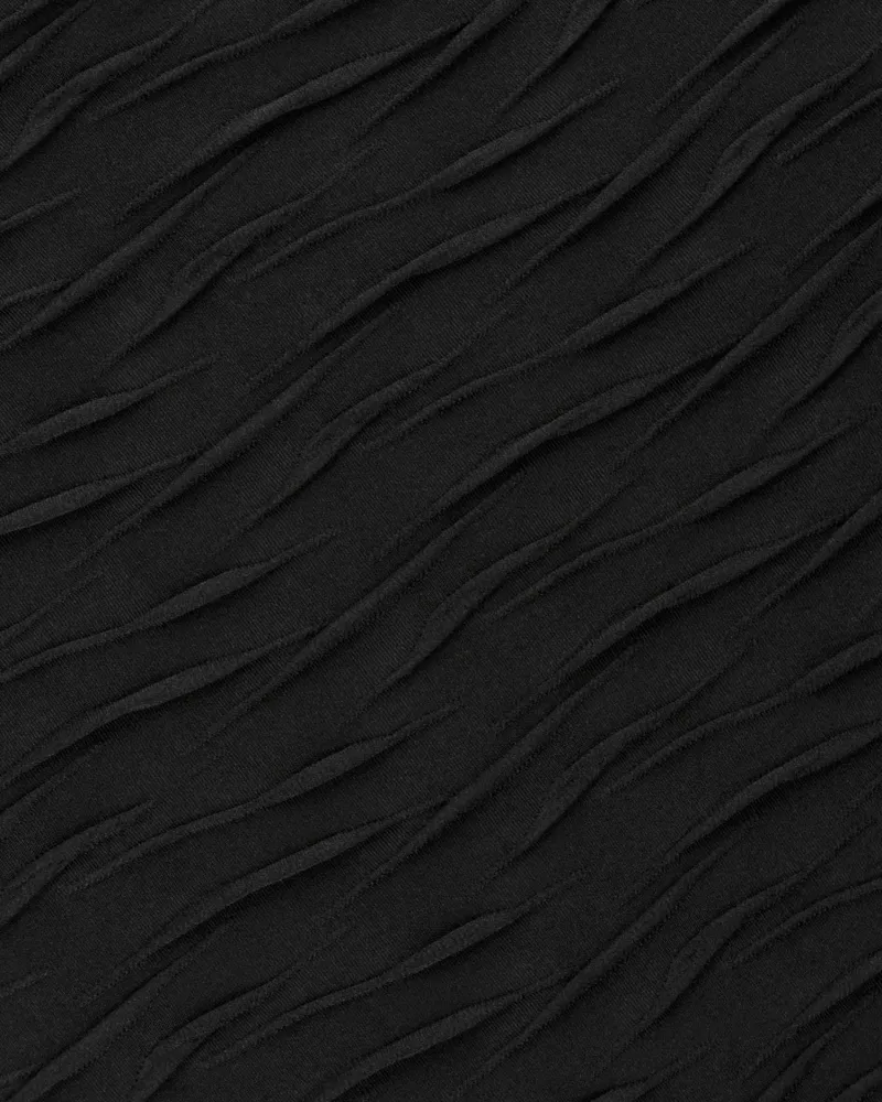 Черен цял бански French Code