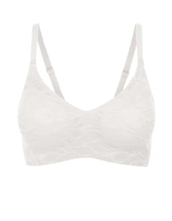 Бял сутиен без банели Lacy Skin Бял сутиен без банели Lacy Skin