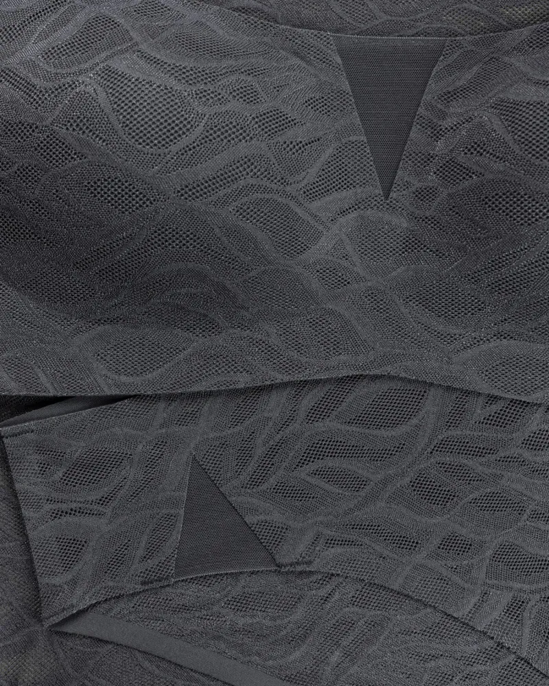 Сив елегантен сутиен без банели Lacy Skin