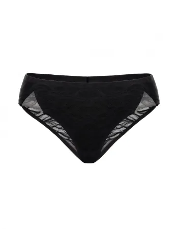 Безшевни черни бикини бразилиана Lacy Skin Безшевни черни бикини бразилиана Lacy Skin